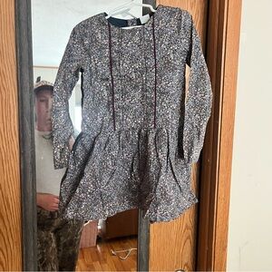 Edgehill Collection Floral Long-Sleeve Dress